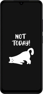 Силіконовий чехол Втомлений кіт для Xiaomi Redmi A5 4G - 4535u-3926 изображение 