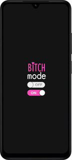 Силиконовый чехол Bitch mode для Xiaomi Redmi A5 4G - 4548u-3926 изображение 