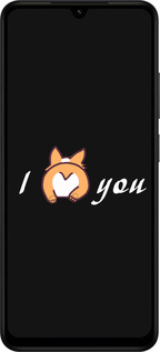 Силиконовый чехол Люблю для Xiaomi Redmi A5 4G - 4586u-3926 изображение 