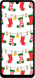 Силиконовый чехол Новогодний 9 для Xiaomi Redmi A5 4G - 4622u-3926 изображение 