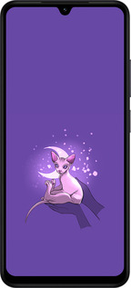 Силиконовый чехол Кот2 для Xiaomi Redmi A5 4G - 4676u-3926 изображение 