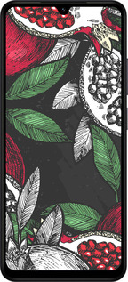 Силіконовий чехол Гранат для Xiaomi Redmi A5 4G - 4692u-3926 изображение 