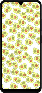 Силиконовый чехол Весёлые авокадо для Xiaomi Redmi A5 4G - 4799u-3926 изображение 