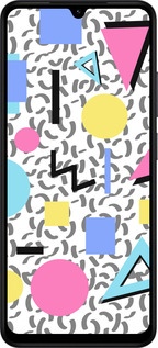 Силиконовый чехол Color shapes для Xiaomi Redmi A5 4G - 4893u-3926 изображение 