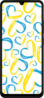 Силиконовый чехол Сердца UA для Xiaomi Redmi A5 4G - 5292u-3926 изображение 