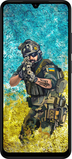 Силиконовый чехол Воин ЗСУ для Xiaomi Redmi A5 4G - 5311u-3926 изображение 