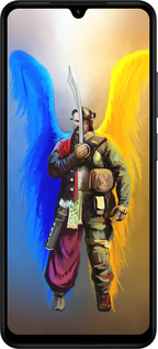 Силиконовый чехол Воин-Ангел для Xiaomi Redmi A5 4G - 5317u-3926 изображение 