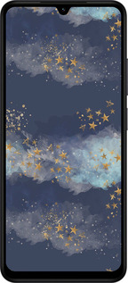 Силиконовый чехол Ночь золотые звезды для Xiaomi Redmi A5 4G - 5421u-3926 изображение 