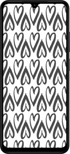 Силіконовий чехол Серця v2 для Xiaomi Redmi A5 4G - 5497u-3926 изображение 