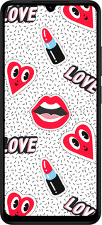 Силіконовий чехол Стікери v3 для Xiaomi Redmi A5 4G - 5502u-3926 изображение 