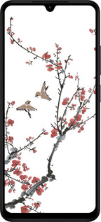 Силиконовый чехол Сакура v2 для Xiaomi Redmi A5 4G - 5538u-3926 изображение 