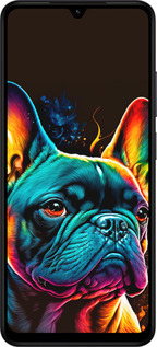 Силиконовый чехол Яркий бульдог для Xiaomi Redmi A5 4G - 5547u-3926 изображение 