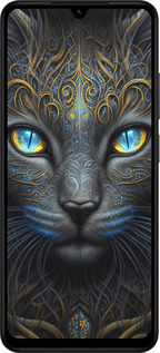 Силиконовый чехол Кошка для Xiaomi Redmi A5 4G - 5548u-3926 изображение 