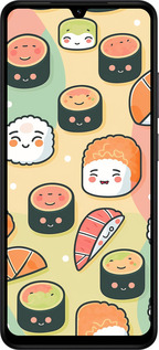 Силіконовий чехол Суші патерн для Xiaomi Redmi A5 4G - 5583u-3926 изображение 