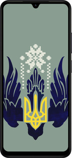 Силиконовый чехол Тризуб с крыльями для Xiaomi POCO C71 4G - 5640u-4146 изображение 