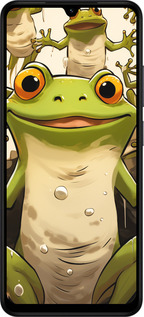 Силіконовий чехол Весела жаба для Xiaomi Redmi A5 4G - 5658u-3926 изображение 