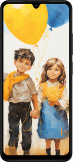 Силіконовий чехол Діти з кульками для Xiaomi Redmi A5 4G - 5659u-3926 изображение 