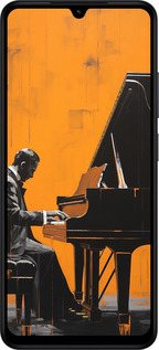 Силиконовый чехол Чехол для телефона Мужчина за Роялем для Xiaomi Redmi A5 4G - 5938u-3926 изображение 