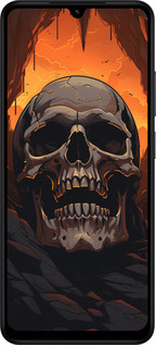 Силиконовый чехол Череп в пещере для Xiaomi Redmi A5 4G - 5959u-3926 изображение 