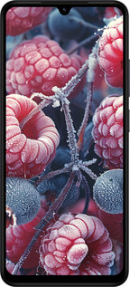 Силиконовый чехол Морозные ягоды для Xiaomi POCO C71 4G - 6033u-4146 изображение 