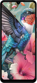 Силиконовый чехол Сказочная колибри для Xiaomi Redmi A5 4G - 6051u-3926 изображение 