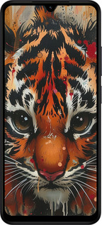 Силиконовый чехол Mini tiger для Xiaomi Redmi A5 4G - 6052u-3926 изображение 