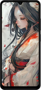 Силиконовый чехол Кицуне для Xiaomi Redmi A5 4G - 6073u-3926 изображение 