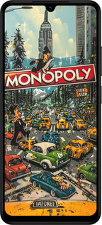 Силиконовый чехол Городской драйв Monopoly для Xiaomi Redmi A5 4G - 6088u-3926 изображение 