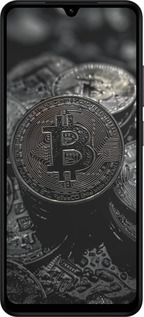 Силиконовый чехол Black Bitcoin для Xiaomi Redmi A5 4G - 6090u-3926 изображение 