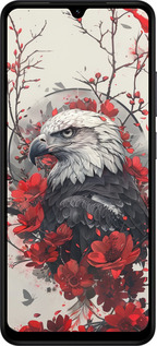 Силиконовый чехол Рубиновый орел для Xiaomi Redmi A5 4G - 6103u-3926 изображение 