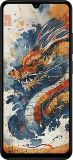 Силиконовый чехол Ярость дракона для Xiaomi POCO C71 4G - 6112u-4146 изображение 