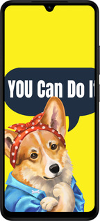 Силиконовый чехол чехол с корги You Can Do It для Xiaomi Redmi A5 4G - 6184u-3926 изображение 