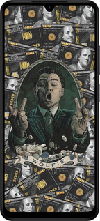 Силіконовий чехол Волк с валл стрит для Xiaomi Redmi A5 4G - 6287u-3926 изображение 