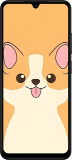 Силиконовый чехол Милый пес для Xiaomi Redmi A5 4G - 6296u-3926 изображение 