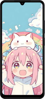 Силиконовый чехол Девочка аниме радуга для Xiaomi Redmi A5 4G - 6304u-3926 изображение 