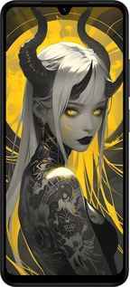 Силиконовый чехол Аниме демон 2 для Xiaomi Redmi A5 4G - 6309u-3926 изображение 