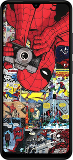 Силиконовый чехол Человек паук 2 для Xiaomi Redmi A5 4G - 6333u-3926 изображение 