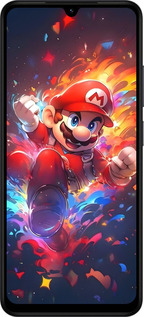 Силиконовый чехол Супер Марио для Xiaomi Redmi A5 4G - 6342u-3926 изображение 