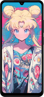 Силиконовый чехол Сейлор Мун 2 для Xiaomi Redmi A5 4G - 6351u-3926 изображение 