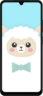 Силиконовый чехол Милый барашек для Xiaomi Redmi A5 4G - 6355u-3926 изображение 