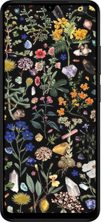 Силиконовый чехол С цветами для Xiaomi Redmi A5 4G - 6422u-3926 изображение 