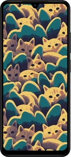 Силиконовый чехол С изображением кошек для Xiaomi Redmi A5 4G - 6429u-3926 изображение 