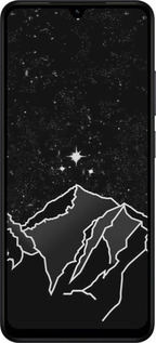 Силиконовый чехол Минималистический горный пейзаж для Xiaomi Redmi A5 4G - 6438u-3926 изображение 