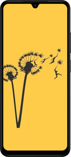 Силиконовый чехол Минимализм одуванчики для Xiaomi Redmi A5 4G - 6449u-3926 изображение 