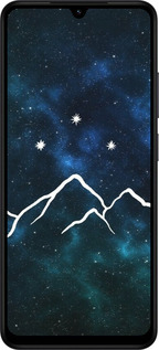 Силиконовый чехол Горы и звезды нарисованы на фоне галактики для Xiaomi Redmi A5 4G - 6490u-3926 изображение 