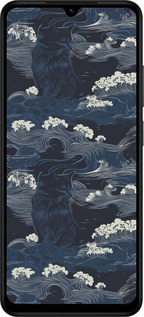 Силіконовий чехол Морська тематика у стилі арт-деко для Xiaomi Redmi A5 4G - 6520u-3926 изображение 