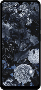 Силіконовий чехол Анотація квітковий малюнок в синіх тонах. для Xiaomi Redmi A5 4G - 6539u-3926 изображение 