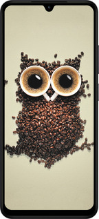 Силиконовый чехол Сова из кофе для Xiaomi Redmi A5 4G - 777u-3926 изображение 
