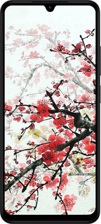 Силиконовый чехол Цветущий куст для Xiaomi Redmi A5 4G - 831u-3926 изображение 