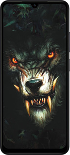 Силиконовый чехол Дьявольский волк для Xiaomi POCO C71 4G - 833u-4146 изображение 